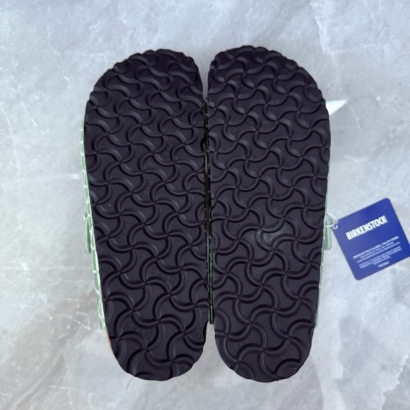 Women’s Birkenstock Arizona Gator Gleam Mineral Two-Strap Sandal Size 39 / 8-8.5 - Picture 9 of 14